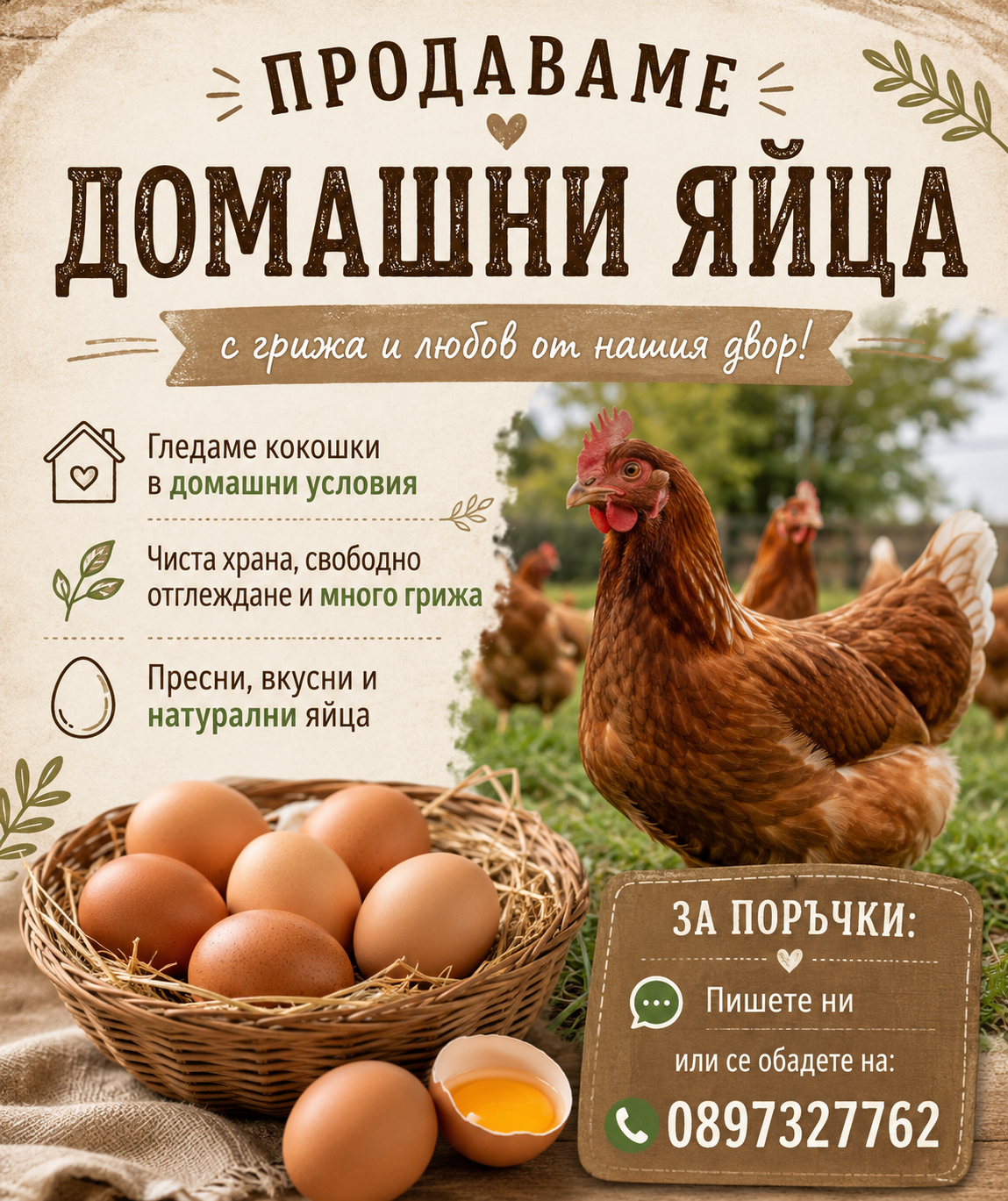 Домашни яйца